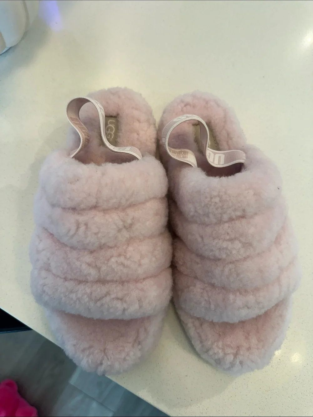 UGG Fluff Yeah Slides/Slippers Pink